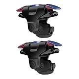FONDOTIN モバイルゲーム用トリガー ゲーム操作支援 デバイス 属製ハンドル搭載 携帯電話対応 クリエイティブアクセサリー 内部スロット設計 サイドボタン干渉防止 滑り止めパッド付き