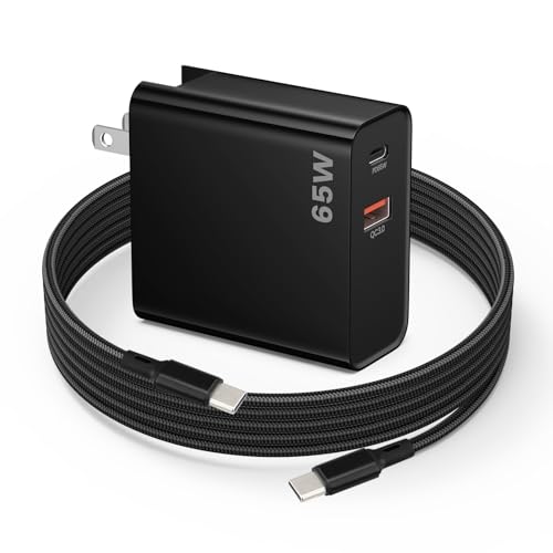 PD 65W USB C Fast Charger for DJI Neo, Air 3S, Mini 4K...