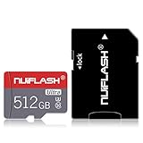 512GB Micro SD Card,TF Memory Card,512GB SD Memory Card with A Free SD Card Adapter Camera, Phone,...