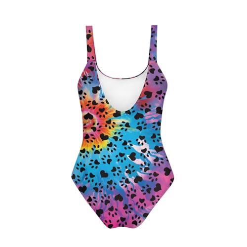 Image of YEXIATODO Kids One Piece Swimsuit for Teen Girls Womens Bathing Suit High Waist Bikini Set Girls Swimsuit for 7-18 Years Old