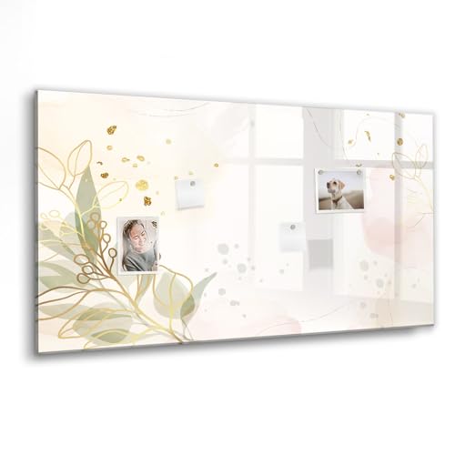 Tableau en verre magnétique effaçable 120x60 cm pour organiser le bureau