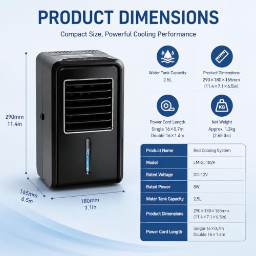 Colchón de refrigeración individual o doble para dormitorios calientes 6