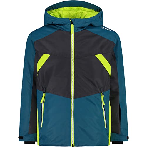CMP - Kid Jacket Fix Hood, Boy, Deep Lake, 140