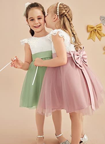 Tulle Flower Girl Dress for Wedding Cute Toddler Girls Party Dress Baby Kids Birthday Prom Ball Gowns2