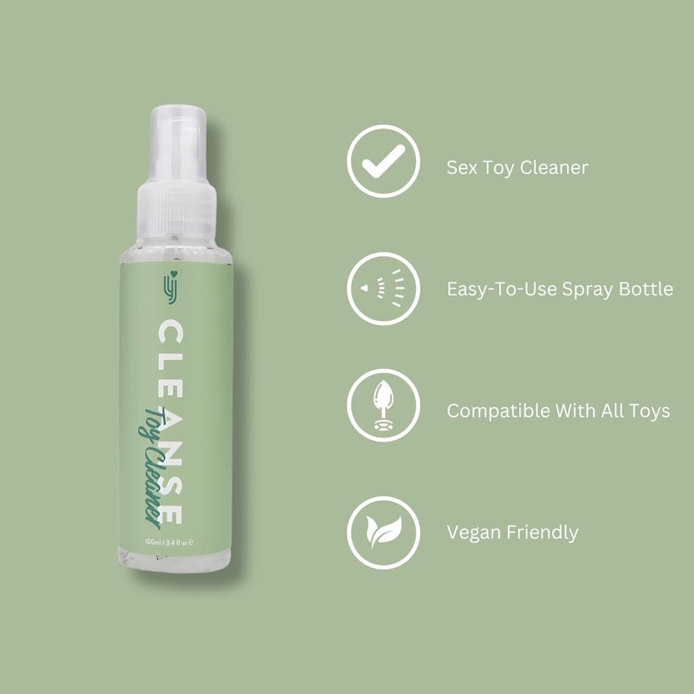 Loving Joy Cleanse Sex Toy Cleaner, 100 ml, Chiaro, 100 ml (confezione da 1)