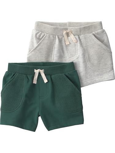 Image of Little Planet by Carter's Baby 2-Pack Shorts Made with Organic Cotton