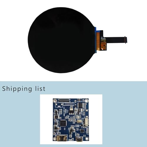Image of 4.0 Inch Round Display 720Px720,Circular IPS LCD Screen | with H /D Controller Board, Sensor Panel for PC Case Mod, Smart Home UI & Sim Racing Dashboard