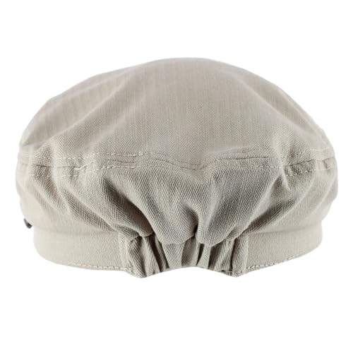 Image of EPOCH Men's Summer Cotton Greek Fisherman Sailor Fiddler Driver Hat Flat Cap