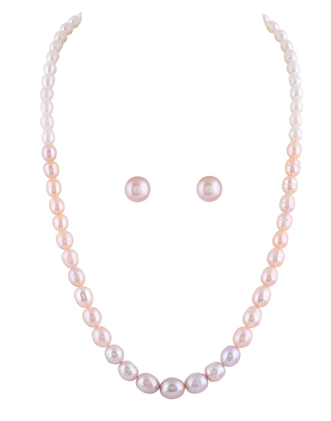 Natural Fresh Water Hyderabadi Oval Shaped 5 To 12 MM Size Pearl Multi Colour Graduation Necklace Chain With Certificate from Hyderabad for Women Girls (Single Layer) (B0C1GWPX9Z) Amazon Price History, Amazon Price Tracker