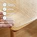 LovePads Frosted Table Cover Protector 54 x 54 Inch, 1.5mm Thick Plastic Table Cover, Table Protector for Dining Room Table, Waterproof Vinyl Tablecloth Table Pad Mat for Kitchen, Writing Desk