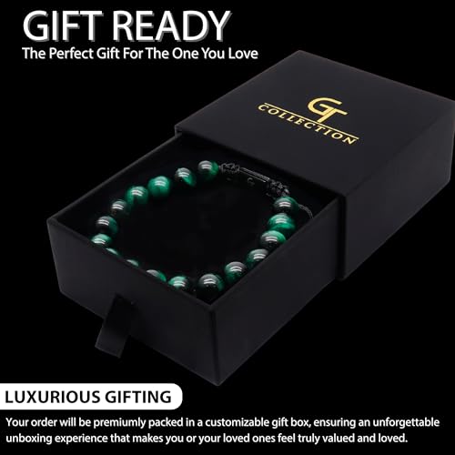 Pulsera de piedras naturales para hombre GT collection miniatura 6