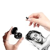 Facilement dans la poche : avec un design ergonomique intra-auriculaire, les écouteurs invisibles pour le travail ne tomberont pas facilement, les plus petits écouteurs Bluetooth vous apportent une expérience de port confortable. L'étui de charge compact et élégant se glisse facilement dans la poche, de sorte que vous pouvez les emporter avec vous à tout moment et n'importe où. Et l'aspect épuré en fait non seulement des écouteurs mais aussi une petite décoration pour vos oreilles
