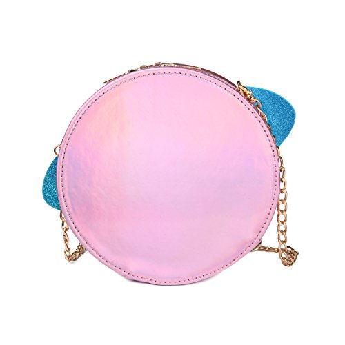 Girls Circular Planet Crossbody Purse Bags Women Phone Shoulder Bags Cellphone Wallet Purse2