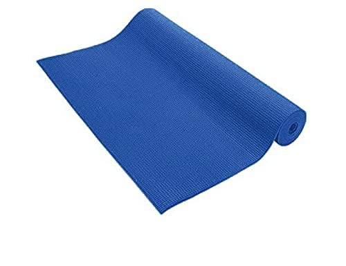 IRIS Fitness Heavy-Duty PVC Yoga Mat – Durable Non-Slip Exercise Mat for Yoga, Pilates & Floor Workouts, 900g Weight, 183 x 61 cm, 4mm Thick(Blueberry)-picture-13