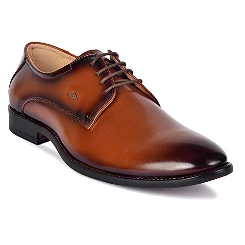 AADI Mens Tan Synthetic Leather Derby Formal Shoes (B0BC19Z5YC) Amazon Price History, Amazon Price Tracker