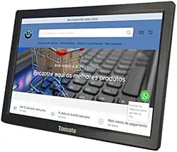 TV Digital Portátil LED 14 Polegadas com Entrada USB, AV, Antena, Fone De Ouvido Monitor Versátil com Tamanho Compacto Entretenimento para Carros, Vans e Demais Transportes