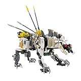 Zero Dawn Sawtooth Monster Building Set, Creative Forbidden West Combat Game Machine Beast Dinosaur