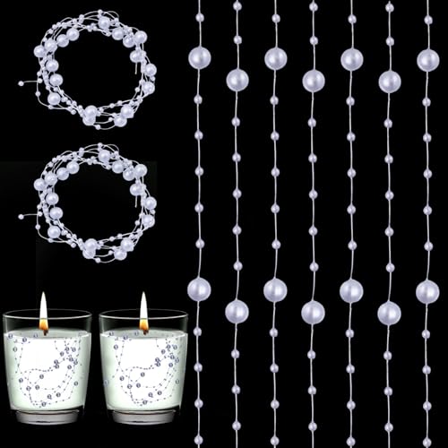 Couronne de perles de fête pour illuminer vos centres de table