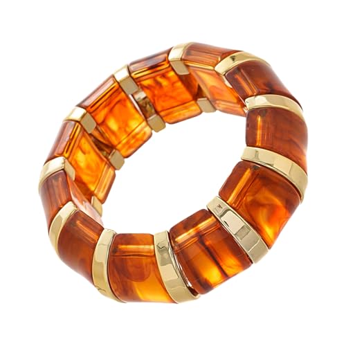 Bijoux à la mode en acrylique léger avec chaîne réglable et extensible