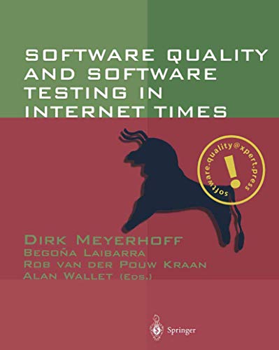 Software Quality and Software Testing in Internet Times view 2
