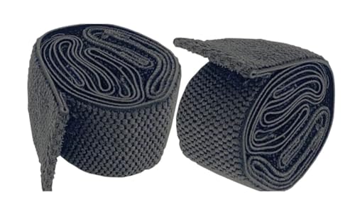Image of Physio Therapy Machine Elastic Straps /Band /Velcro belt Black stripes for Placing Rubber Pads for All Physiotherapy Machine (1 Set of 3 piece)