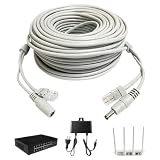 Générique Ethernet-Kabel, große Länge, hohe Geschwindigkeit, vielseitiges Zubehör für Spiele, Hotel, Schlafsaal, Büro