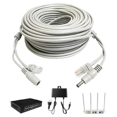Long Ethernet Cable | Heavy Duty High-Speed Internet Cable | Ethernet Cord Professional Versatile Game Playing Accessories for Hotel Dorm Workplace