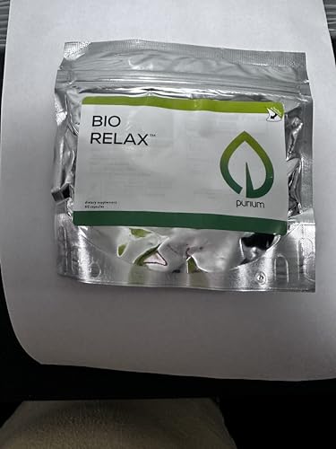 Purium Bio Relax 60 Capsules - Non Melatonin Sleep Aid