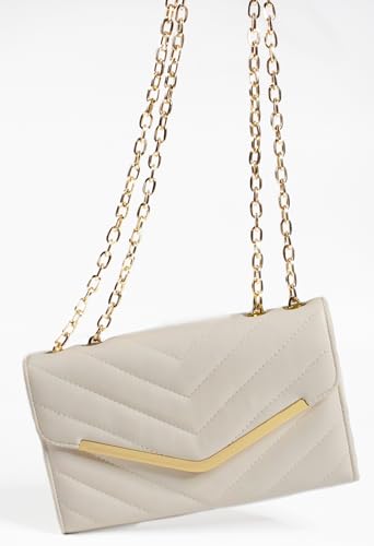 Image of Clutch Purse Evening Bag for Women,Envelope Handbag With Detachable Chain | With Detachable Chain