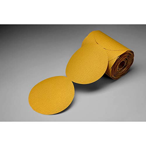 Disques abrasifs dorés P220 pour ponçage de carrosserie 3M Stikit