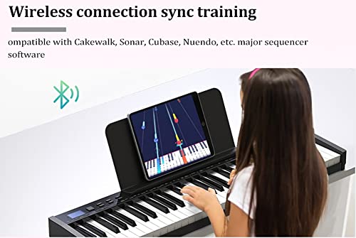 KEMNGO Piano Portable 61 Touches, Clavier de Piano électrique de Voyage Fin for Enfants débutants, Piano à Clavier… - Les Beatles, Paul McCartney, John Lennon, RIngo Starr, George Harrison KEMNGO Piano Portable 61 Touches, Clavier de Piano électrique de Voyage Fin for Enfants débutants, Piano à Clavier… – Image 8