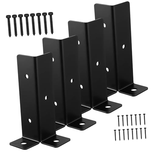 Support de poteau en fer pour sécuriser votre pergola de jardin VICASKY