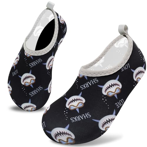 Image of VIFUUR Kids Water Shoes Girls Boys Quick Dry Aqua Socks for Beach Swim Outdoor Sports