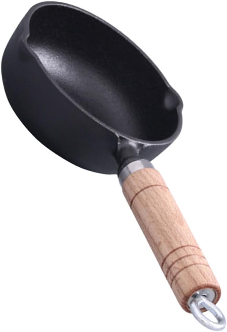 Mini Egg Frying Pan Cast Iron Oil Pot for Kitchen and Restaurants