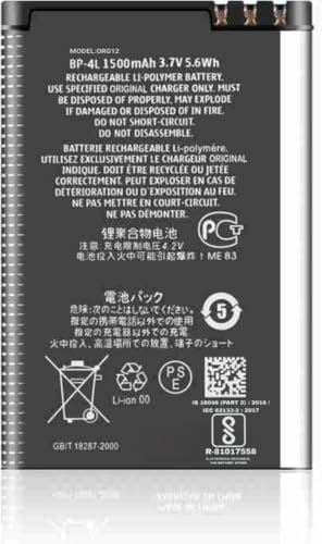 Image of Original BP-4L Battery for Nokia E52, E55, E61, E61i, E63, E71, E71X, E72, E72i, E73, E90, E90i, E95, N97, N97i, N810, 6760 MBT-5979 Battery with 6 Month Warranty**(P321)