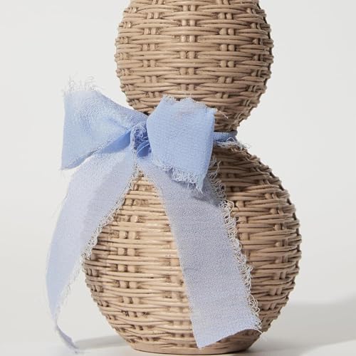 Décorations de Pâques en paille pour sublimer votre table basse de salon rustique - 8