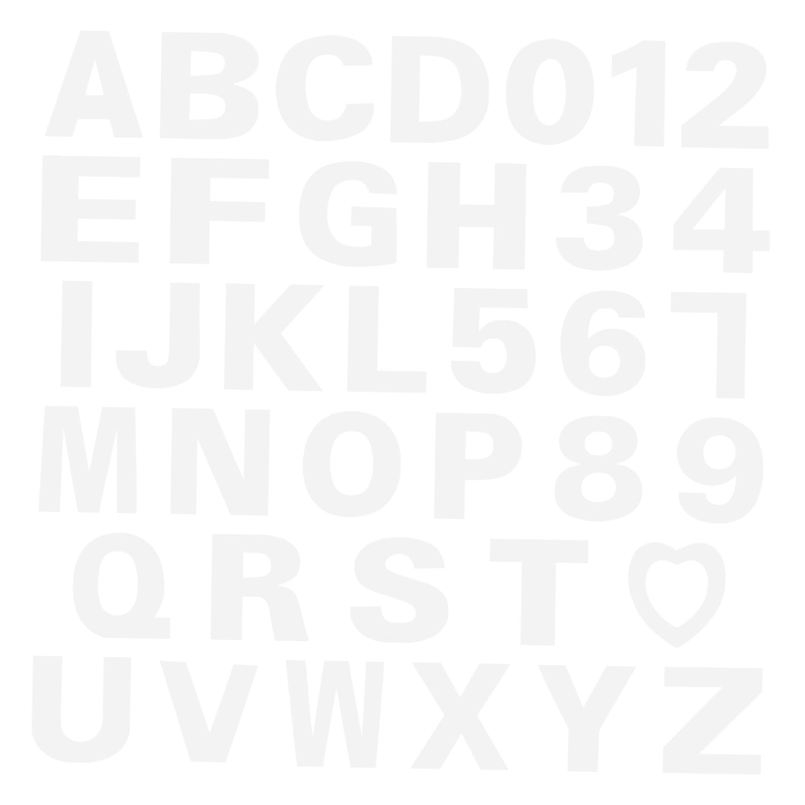 Ciieeo 1set Number Alphabet Cake Stencil Templates Molds for Creative Cake Designs for Birthdays Weddings Parties Easy to Store