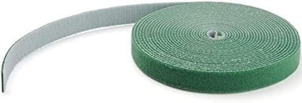 StarTech.com 50ft Hook and Loop Roll - Cut-to-Size Reusable Cable Ties - Bulk Industrial Wire Fastener Tape /Adjustable Fabric Wraps Green / Resuable Self Gripping Cable Management Straps (HKLP50GN)