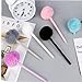 Zonfer Mignon Fluffy Pompon en Peluche Gel Pen 5pcs Enfants Coloré en Peluche Stylo École Pen Écriture Bureau Kawaii Cadeaux Enfants Fille