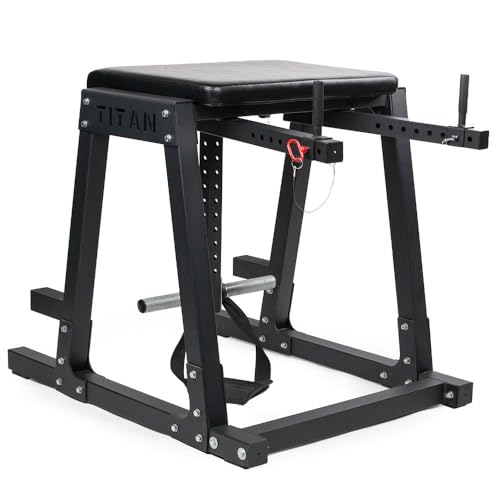 Titan Fitness H-PND, Reverse Hyperextensions Lower Body Machine, Rated 700 LB, Specialty Home Gym Machine for Physical Therapy, Back Rehab Exercises, and Everyday Training