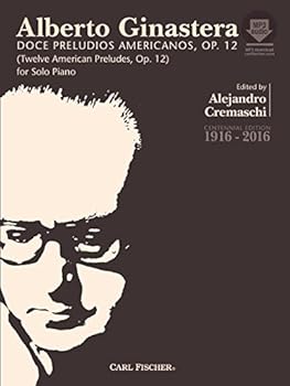 Paperback Ginastera: 12 American Preludes (Doce Preludios Americanos) Book