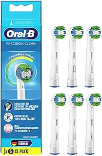 Oral-B Precision Clean 4210201410478 Końcówki do Szczoteczek, Biały, 6 sztuk