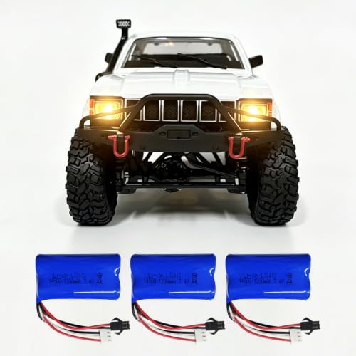 Image of YUCT WPL C24-1 RC Rock Crawler 4x4 with 3 Batteries