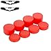 10 in 1 sollevato antiscivolo analogico pollice stick Grips thumbsticks joystick Cap cover Pro con interruttore LED light bar Decal adesivi per Pro Slim, PS4, PS3, XBox one, Wii U, PS2 controller