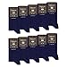 Produktbild 10 Paar Comfort Socken ohne Gummi & ohne Naht Herren & Damen Baumwolle Komfortbund 13100 (Navy 43-46)