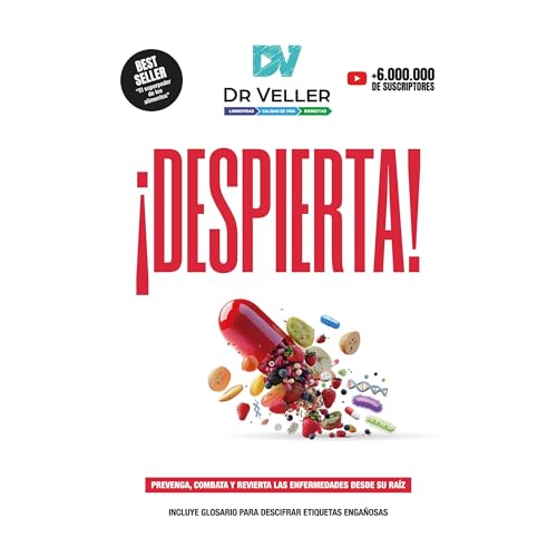 ¡DESPIERTA! Audiolibro Por Rodrigo Nicolas Veller, Juan Ignacio Veller, María Camila Veller arte de portada