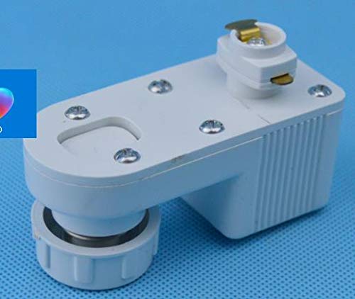 Wiring Connecting Terminals - LED Track Light Head Metal Halide Track Lighting Accessories Shell spotlights Parts - (Color: White, Package: Under 5Pcs)