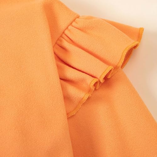 Boys Girls Halloween Pumpkin Sweatshirt Crewneck Pullover Sweater Long Sleeve Shirt Fall Clothes4