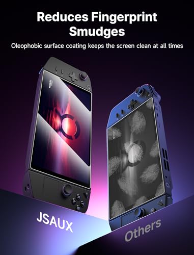 Image of JSAUX 2-Pack Screen Protector for Legion Go, Ultra HD Glass Protector 9H Hardness Edge-to-Edge Scratch Resistant Tempered Glass Compatible with Lenovo Legion Go