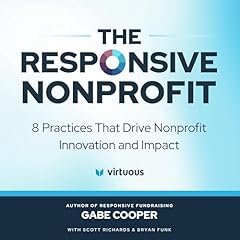 The Responsive Nonprofit Audiolibro Por Gabe Cooper arte de portada
